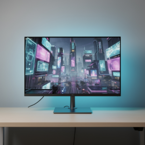 UltraSharp 27” 4K Color Accurate Monitor – 60Hz, HDR10, 99% DCI‑P3